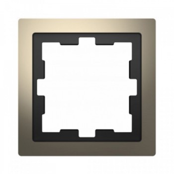 MTN4010-6550 Рамка D-Life Никель 1-постовая Merten фото