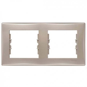 SDN5800368 Рамка Sedna Титан 2-постовая Schneider Electric фото