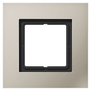 LSP981ES Рамка LS Plus Сталь 1-постовая Jung фото