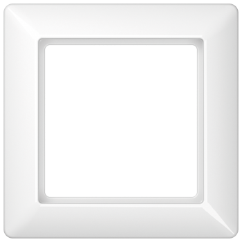 AS581WW Рамка AS 500 Белый 1-постовая Jung фото