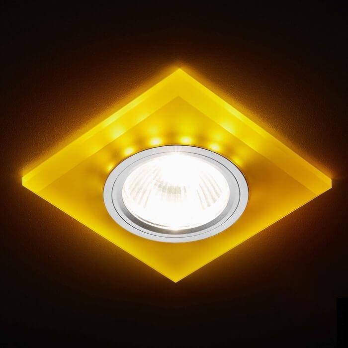 

Встраиваемый светильник Ambrella light Led S215 WH/CH/YL, Жёлтый, Led S215 WH/CH/YL
