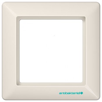 ABAS581NA Рамка Антибактериальная версия AS 500 Бежевый 1-постовая Jung фото