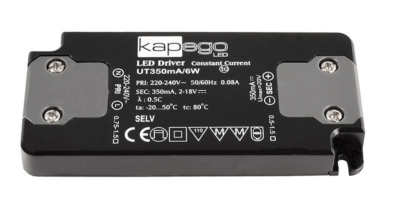 

Блок питания UT350мA/6W Deko-Light 872628, Чёрный, 872628