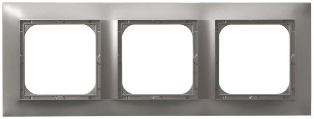 

R-3Y/23 Рамка Ospel Impresja Титан 3-постовая, R-3Y/23