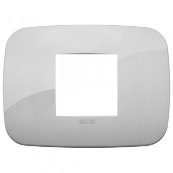 19682.89 Рамка Arke Round Серебро 2 модуля Vimar фото