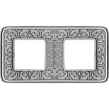 FD01372CB Рамка Emporio Bright chrome 2-постовая Fede фото