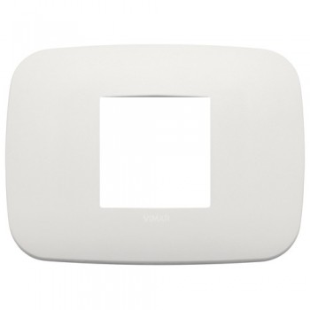 19682.25 Рамка Arke Round Жемчужный матовый 2 модуля Vimar фото