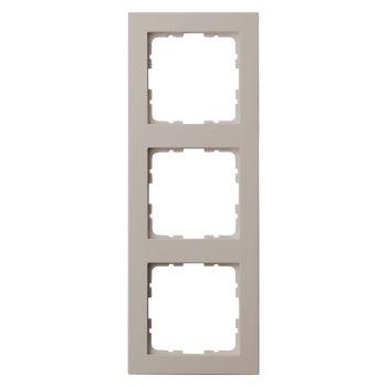 Рамка 3-постовая,  Тауп Jasmart G-Classic G1003T фото