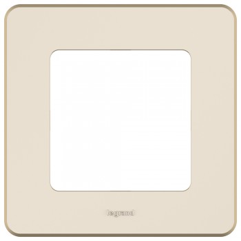 Рамка - 1 пост Слоновая кость Legrand INSPIRIA 673931 фото