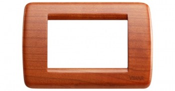 16753.53 Рамка Idea Rondo Дерево черешни 3-модульная Vimar фото