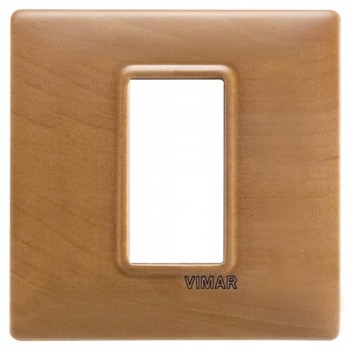 14641.62 Рамка Plana Натуральная груша 1 модуль Vimar фото