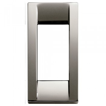 16781.31 Рамка Idea Classica Черный хром 1 модуль Vimar фото