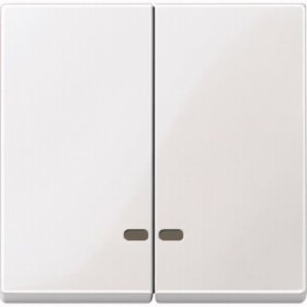 

MTN3420-0319 Две клавиши с окош.для свет.инд.белый Merten, M-Smart MTN3420-0319