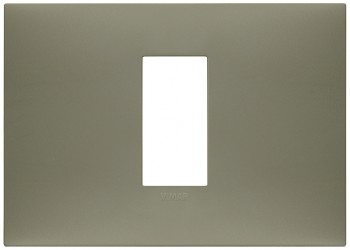 09671.13 Накладка Neve up на 1 модуль центрально для коробки на 3 модуля, глина матовая  Vimar фото