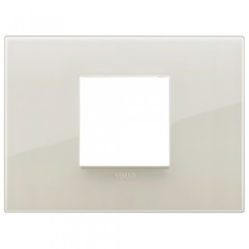 19652.67 Рамка Arke Classic слоновая кость 2 модуль Vimar фото