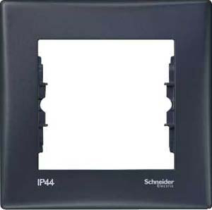 Рамка 1-постовая, графит Schneider Sedna Electric SDN5810170 фото