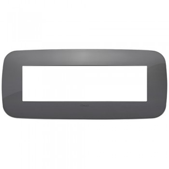 19687.82 Рамка Arke Round Серый 7 модулей Vimar фото