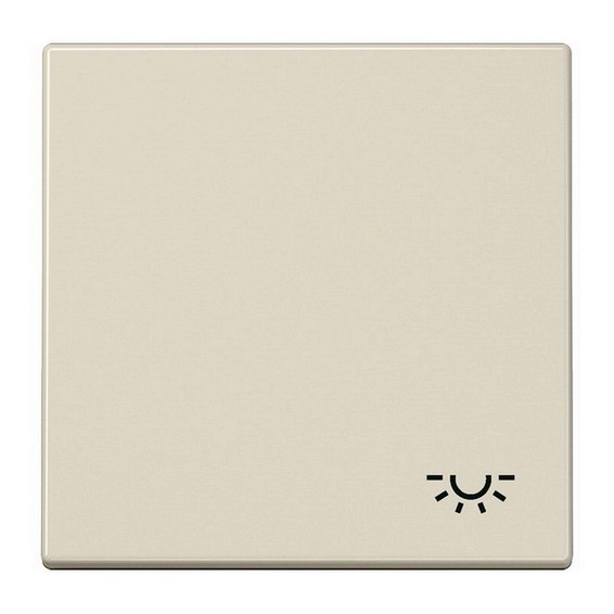 

LS990L LS 990 Бежевый Клавиша 1-я с символом "ОСВЕЩЕНИЕ" Jung LS серия, LS ZERO LS990L