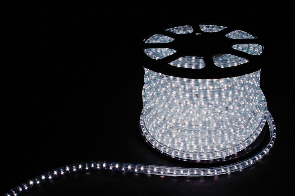 

Дюралайт 2W 100м 230V 36LED/м 13мм Feron 26064, Белый, 26064