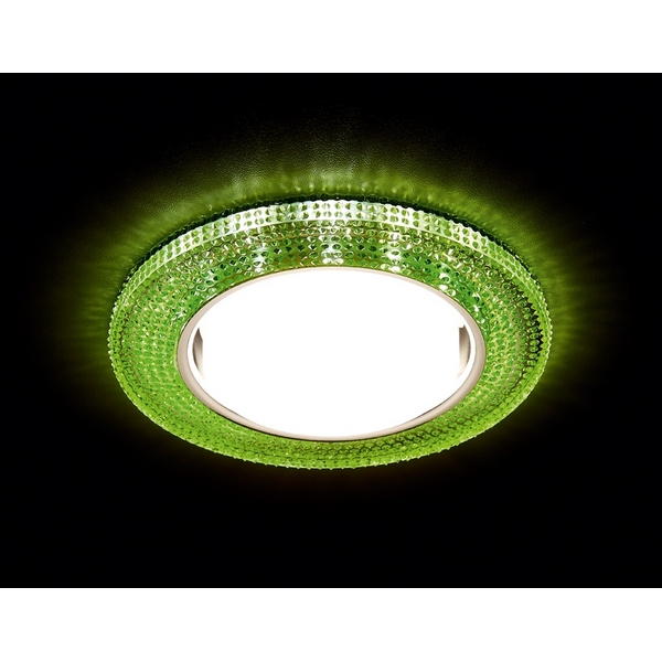 

Встраиваемый светильник Ambrella light Gx53+led G290 GR, Зелёный, Gx53+led G290 GR