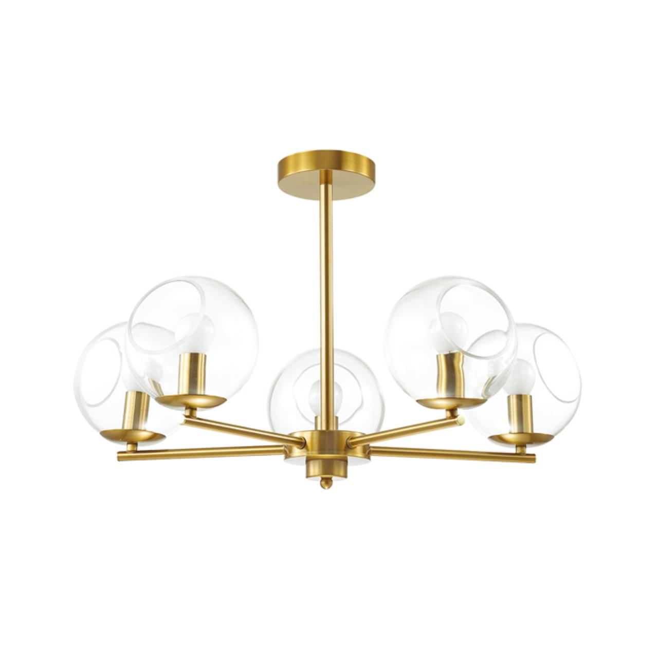 

Потолочная люстра Lumion Blair 3769/5C, Латунь, Blair 3769/5C