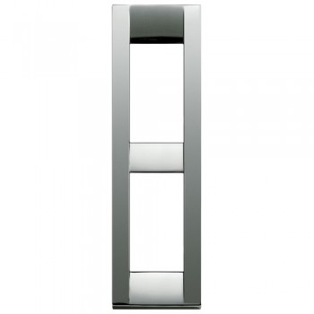 16782.36 Рамка Idea Classica Хром 2 модуля Vimar фото