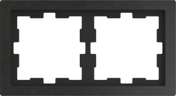 MTN4020-6547 Рамка D-Life Базальт 2-постовая Merten фото