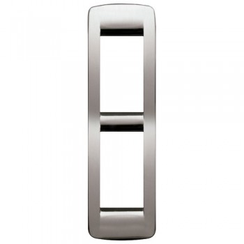 16784.34 Рамка Idea Rondo Никель 2 модуля Vimar фото