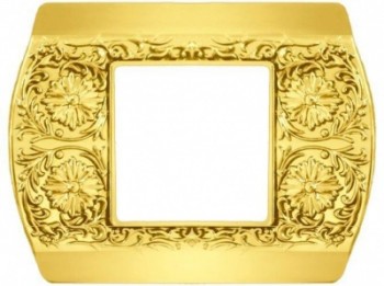 FD01421OB Рамка Sanremo Золото 1-постовая Fede фото