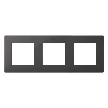 2400630-038 Рамка на 3 поста, графит Simon 24 фото