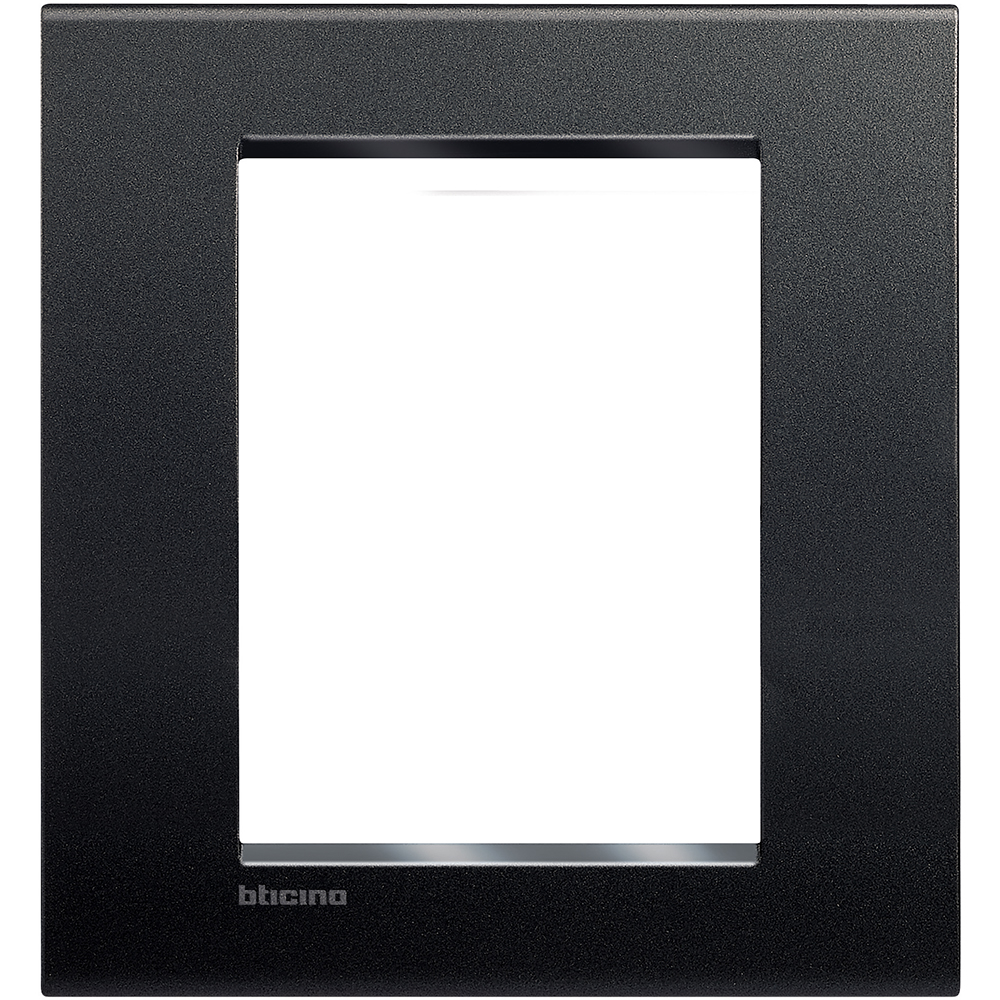 

LNA4826AR Рамка LivingLight Квадрат Антрацит 3+3 модуля Bticino, LivingLight Квадрат LNA4826AR