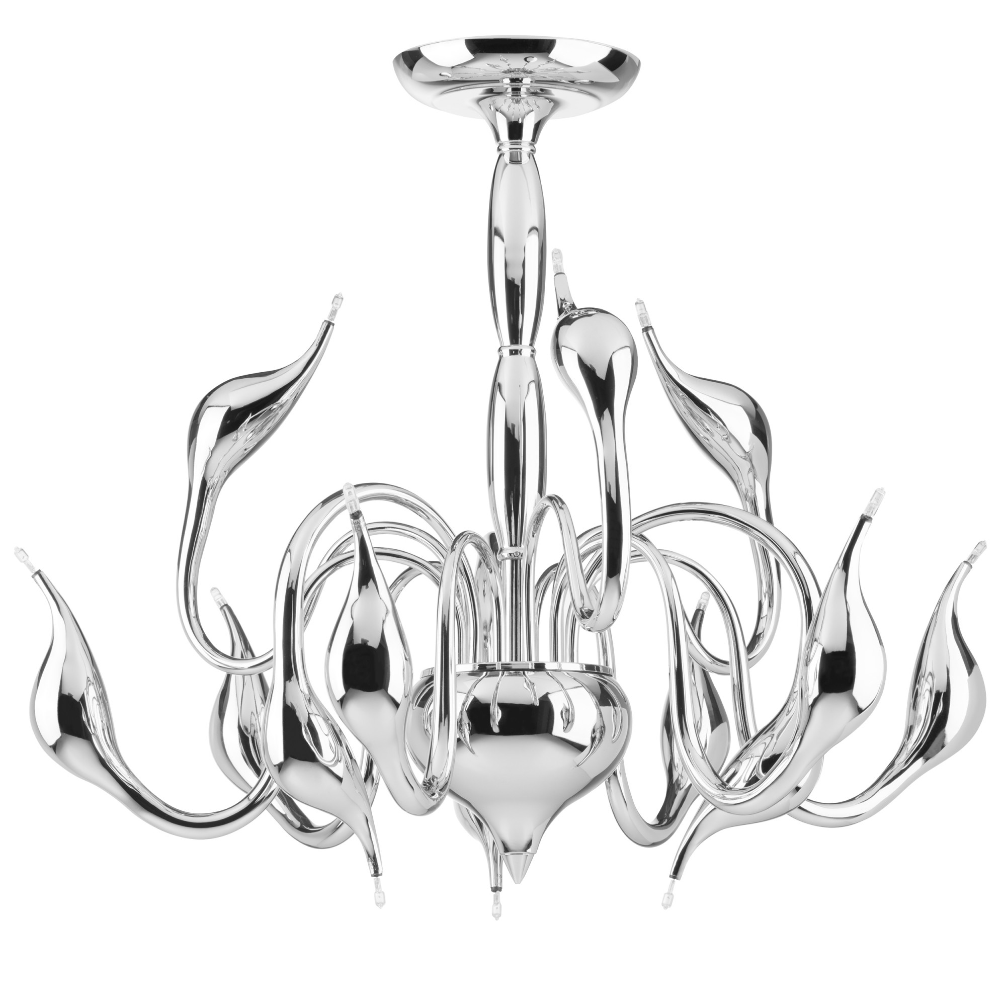 

Люстра потолочная Lightstar Cigno Collo 751024, Хром, Cigno Collo 751024