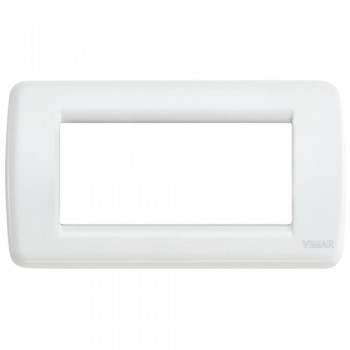 16754.01 Рамка Idea Rondo Белый 4 модуля Vimar фото