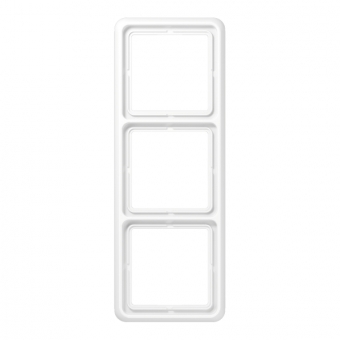 CD583WUWW Рамка CD Ударопрочная Белый 3-постовая Jung фото