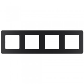 Рамка - 4 поста Антрацит Legrand INSPIRIA 673963 фото