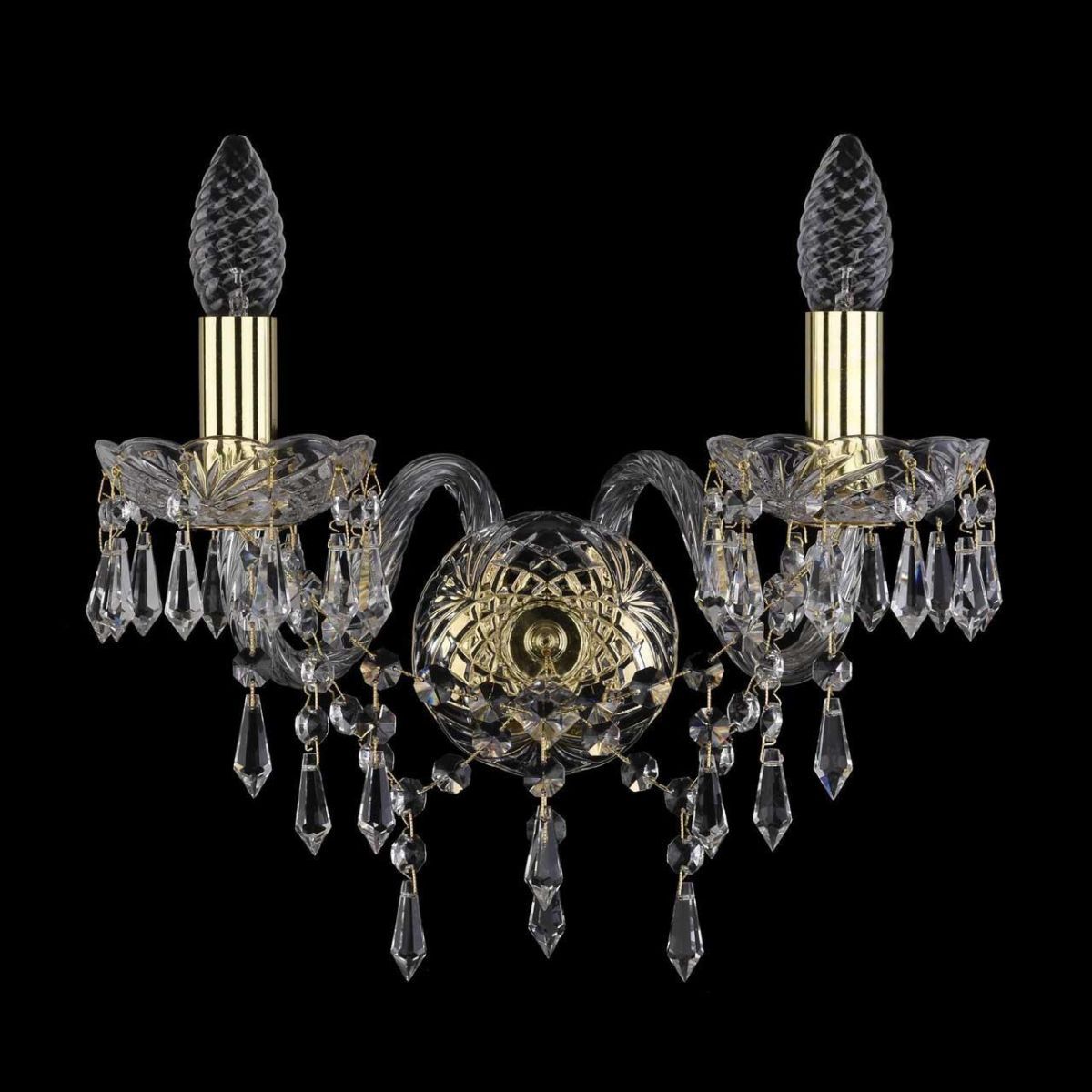 

Бра Bohemia Ivele 1403B/2/141/G, Золотой, 1403B Gold 1403B/2/141/G