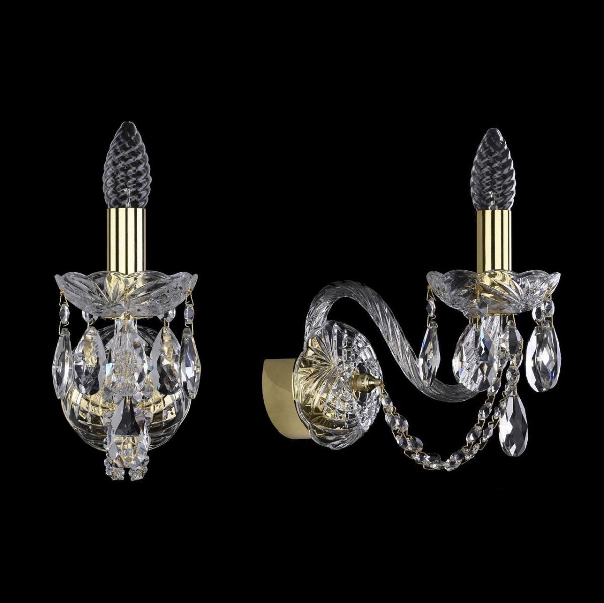 

Бра Bohemia Ivele 1402B/1/160/G, Золотой, 1402B Gold 1402B/1/160/G