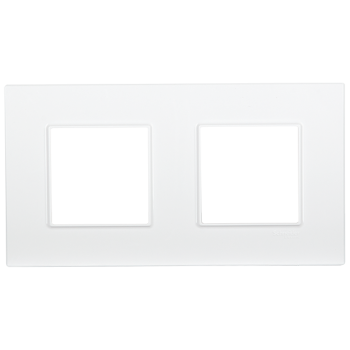 Рамка 2-постовая, белый Schneider Electric Unica Quadro MGU2.704.18 фото