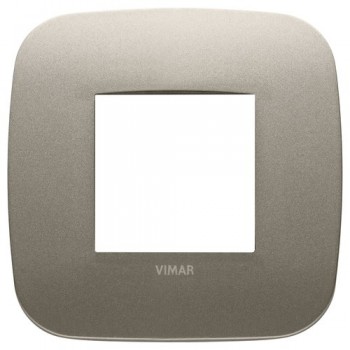 19652.13 Рамка Arke  Round Шампань матовый 2 модуля Vimar фото