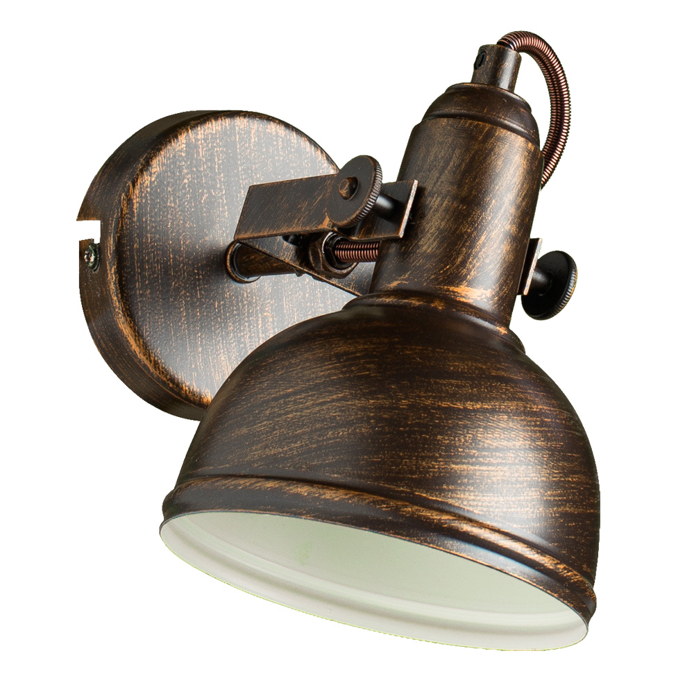

Спот Arte Lamp Martin A5213AP-1BR, Коричневый, Martin A5213AP-1BR