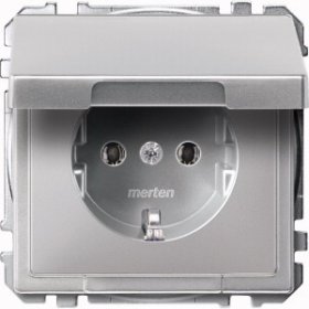 

MTN2311-4060 Механизм розетки с крышкой Merten, Artec MTN2311-4060