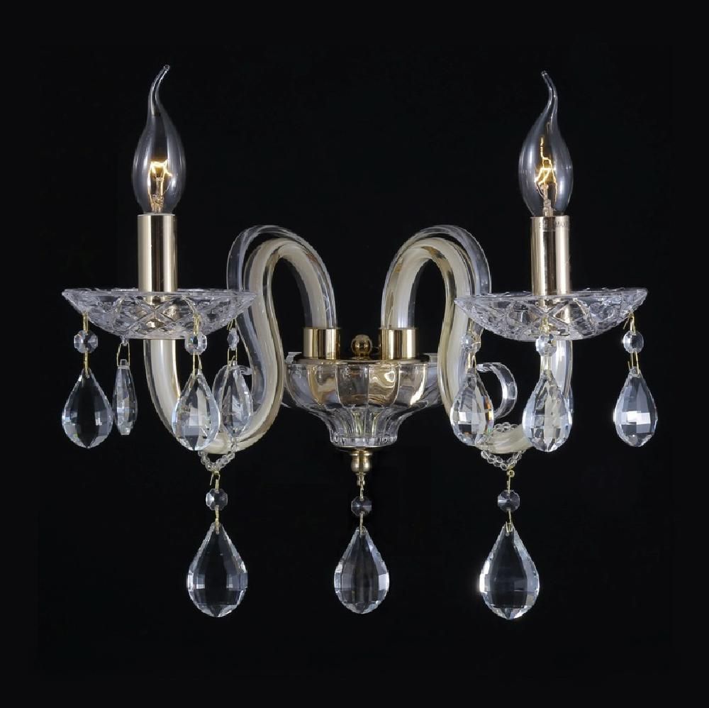 

Бра Crystal Lux Dalia AP2, Золотой, Dalia Dalia AP2