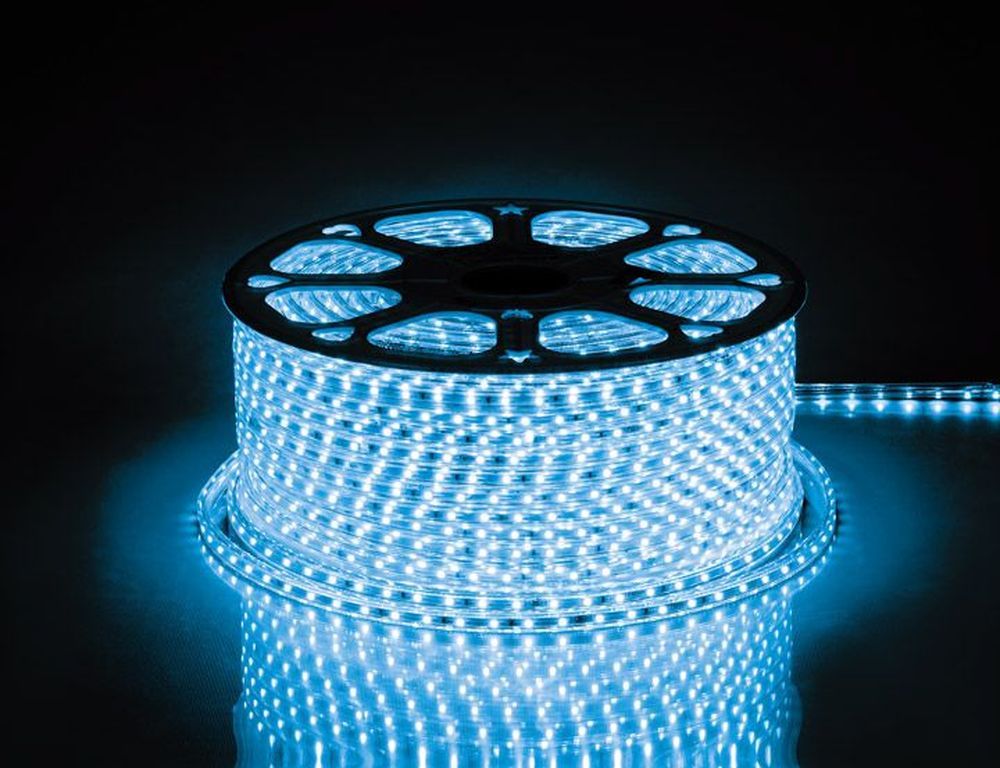 

Лента светодиодная 60SMD(2835)/m 4.4W/m 230V Feron 26242, Голубой, 26242