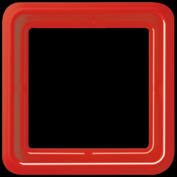 CD581GLRT Рамка CD 500 Красный 1-постовая Jung фото