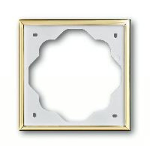 

1754-0-4507 Рамка Impuls Золото 1-постовая ABB, Impuls 1721-73-500