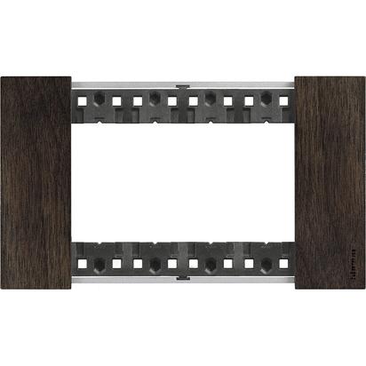 

KA4804LG Рамка Bticino Living Now NOCE 4-модульная, Living Now KA4804LG