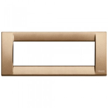 16736.22 Рамка Idea Classica Бронза 6 модулей Vimar фото