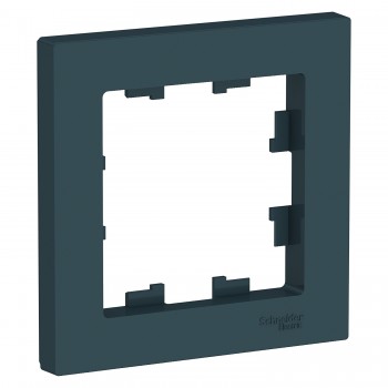 Рамка Изумруд 1-постовая Systeme Electric (Schneider Electric) AtlasDesign ATN000801 фото