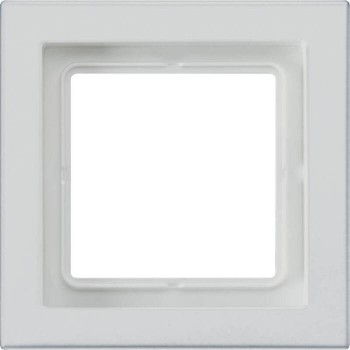 LSD981BFLG Рамка LS Design Светло-серый 1-постовая Jung фото