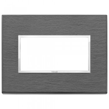 21654.52 Рамка Eikon Evo сланец 4 модуля Vimar фото